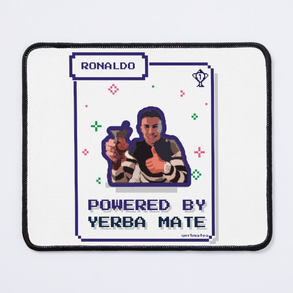 Item preview, Ronaldo Yerba Mate Pixel Art Product designed and sold by yerbmatea.