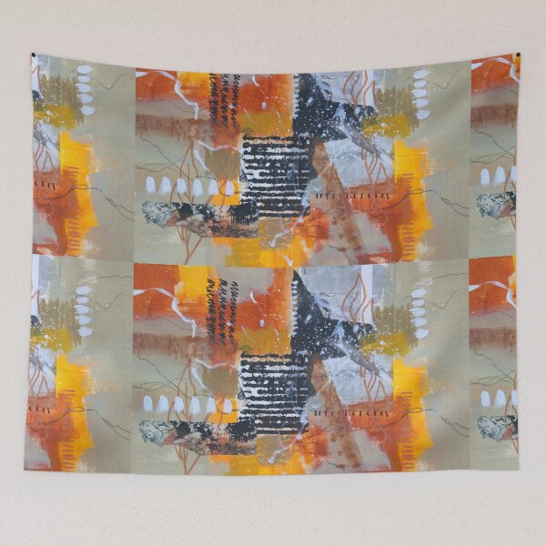 Item preview, Modern Abstract Collage Art designed and sold by NancyMerkle.