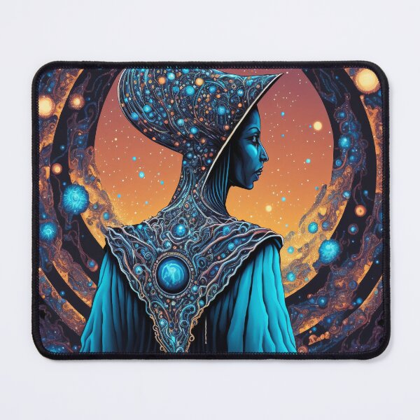 Item preview, Afrofuturistic Queen of Light Nr. 16 designed and sold by thesupremewiz.