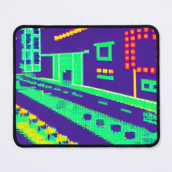 Item preview, 8-bit style cityscape neon designed and sold by PixelDripped.
