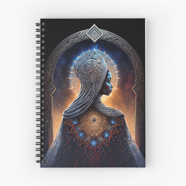 Item preview, Afrofuturistic Queen of Light Nr. 17 designed and sold by thesupremewiz.