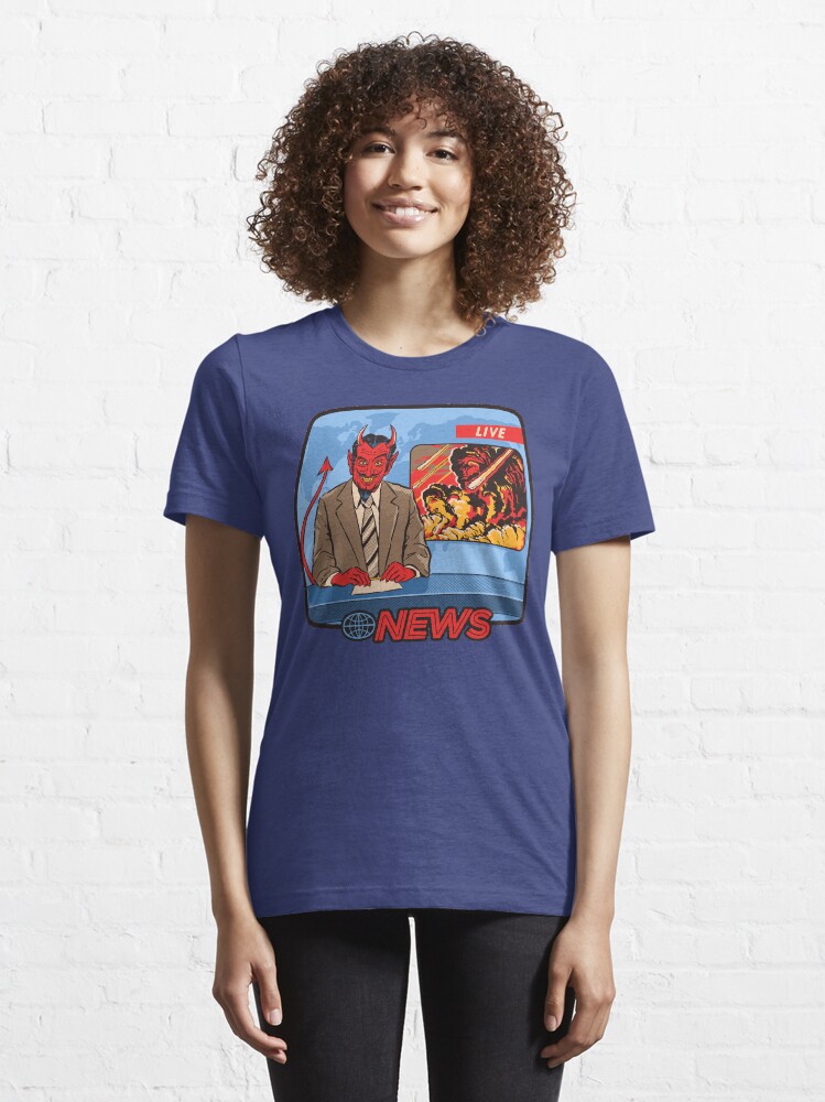 "Breaking News" Tshirt for Sale by stevenrhodes Redbubble 70s t