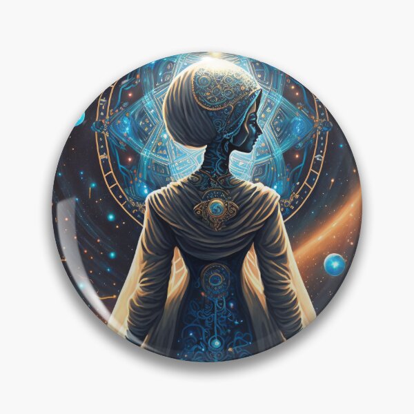 Item preview, Afrofuturistic Queen of Light Nr. 18 designed and sold by thesupremewiz.