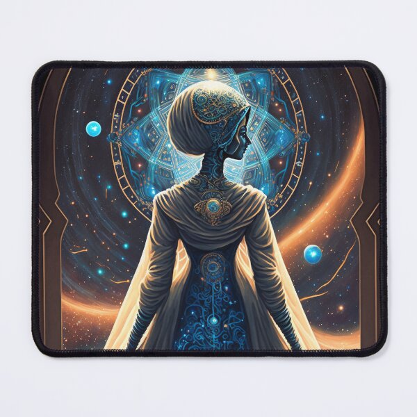 Item preview, Afrofuturistic Queen of Light Nr. 18 designed and sold by thesupremewiz.