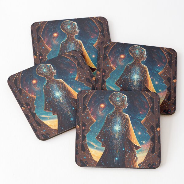 Item preview, Afrofuturistic Queen of Light Nr. 19 designed and sold by thesupremewiz.