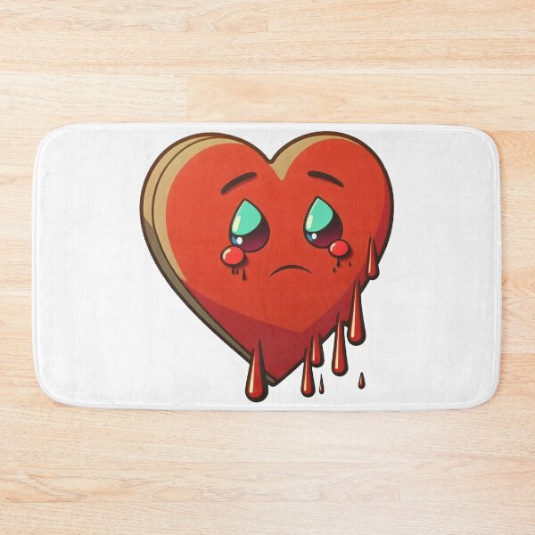Item preview, A Sad Red Heart Crying in Pain designed and sold by Melcu.