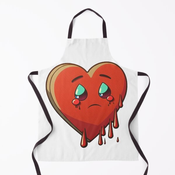 Item preview, A Sad Red Heart Crying in Pain designed and sold by Melcu.