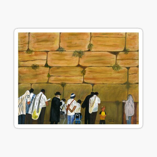 Item preview, The Western Wall, The Wailing Wall, Kotel designed and sold by BonzEyeArt.