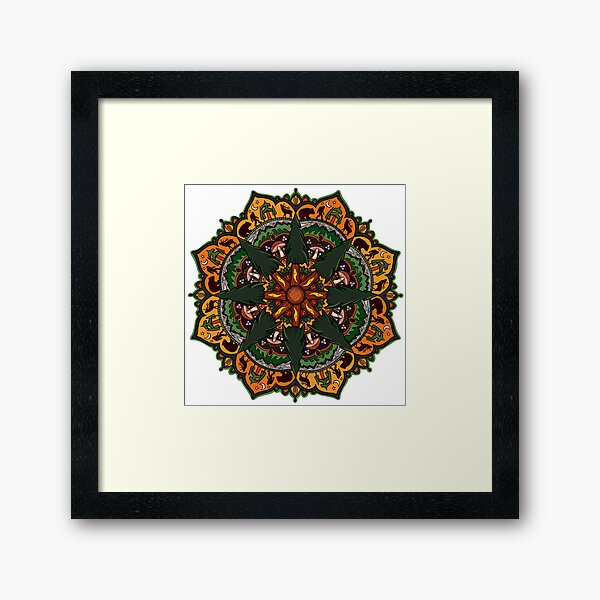 Item preview, Redwood Mandala designed and sold by CattGDesigns.