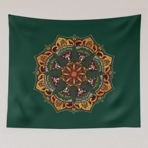 Item preview, Redwood Mandala designed and sold by CattGDesigns.