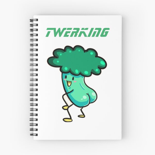Item preview, broccoli twerking designed and sold by Fannycat1.