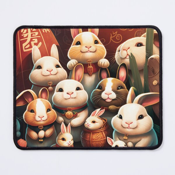 Item preview, Celebrate the Chinese New Year with these rabbit designs designed and sold by BeerBot.