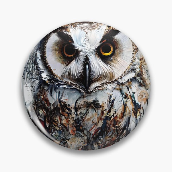 Item preview, Portrait of owl designed and sold by bogfl.