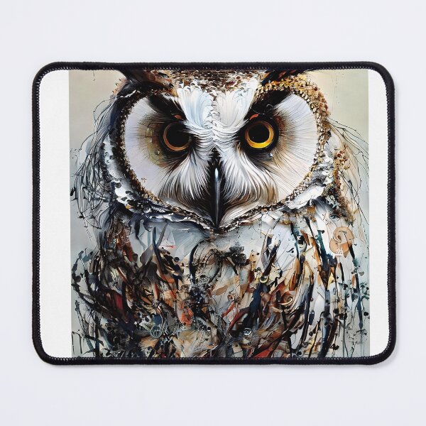 Item preview, Portrait of owl designed and sold by bogfl.