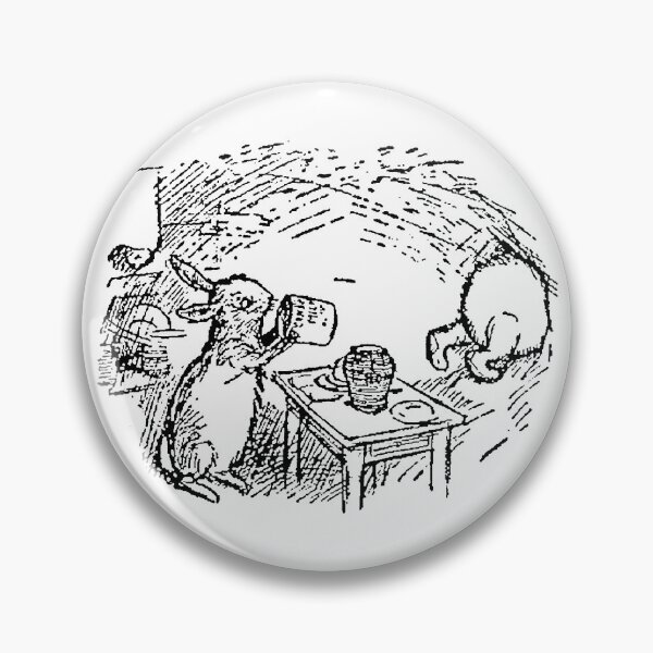 Item preview, Winnie the Pooh Stuck in Rabbit's Door designed and sold by Amy Olsen.