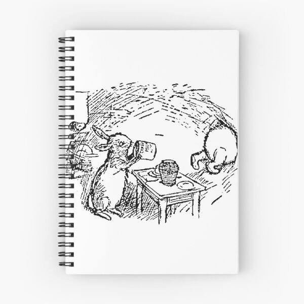 Item preview, Winnie the Pooh Stuck in Rabbit's Door designed and sold by Amy Olsen.
