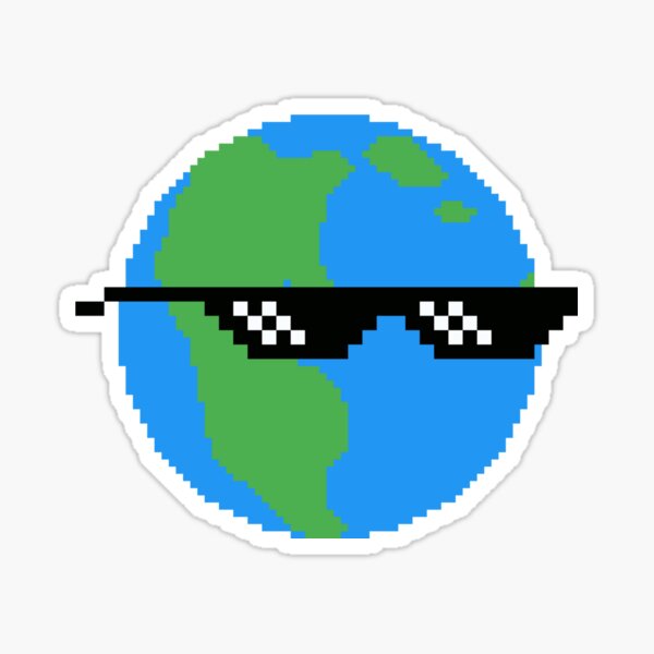 PIXEL ART Stickers(25pc)Sunglasses •Arcade￼ Game•Video•Digital