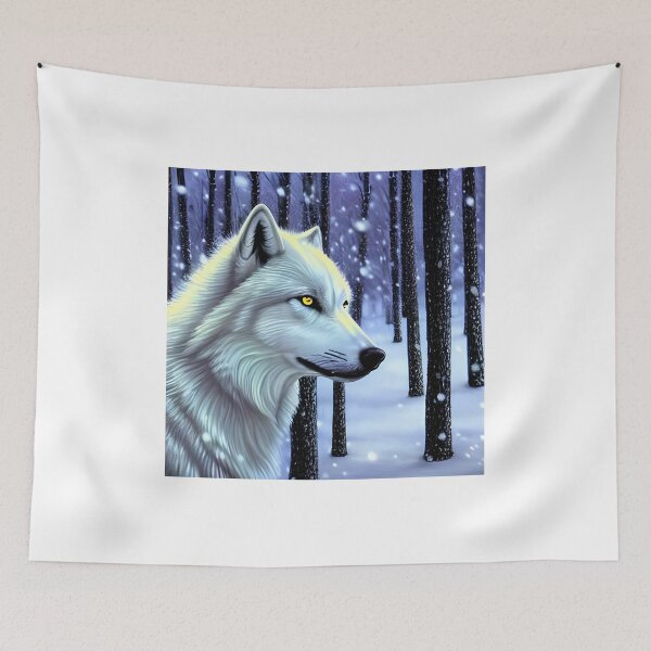 Item preview, White Wolf in the Snow designed and sold by Queen1120.