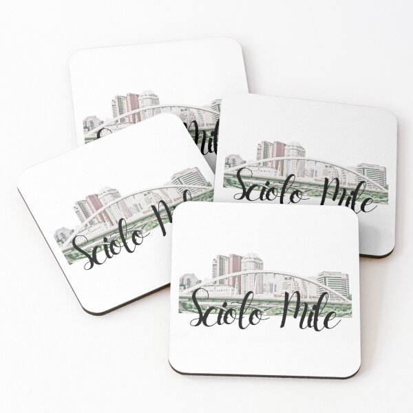 Item preview, The Scioto Mile Cityscape designed and sold by alicatcreations.