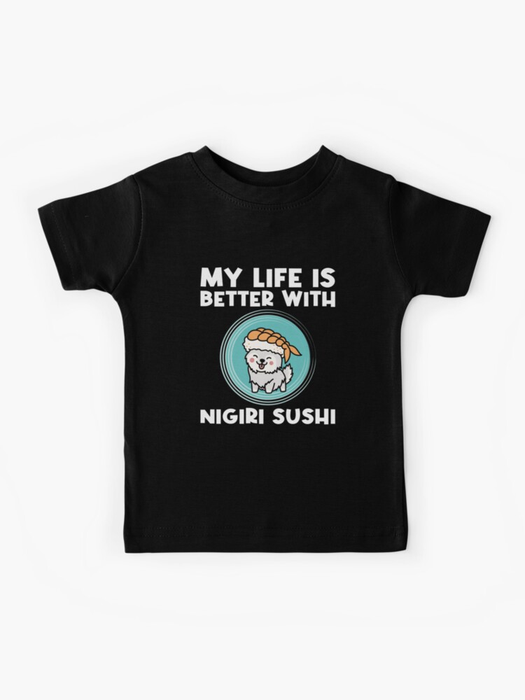 Just A Girl Who Loves Sushi Roll Nigiri Lover Kawaii Asian 