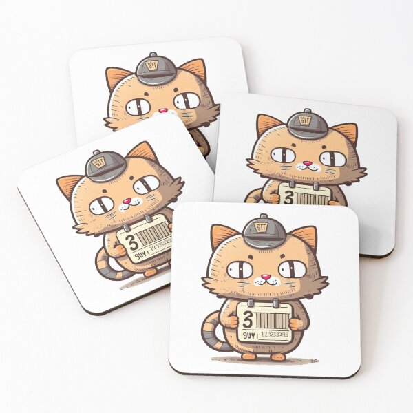 Item preview, Cat Prisoner - Al-CAT-Raz designed and sold by Mooostickers.