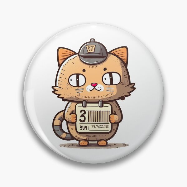Item preview, Cat Prisoner - Al-CAT-Raz designed and sold by Mooostickers.