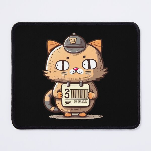 Item preview, Cat Prisoner - Al-CAT-Raz designed and sold by Mooostickers.