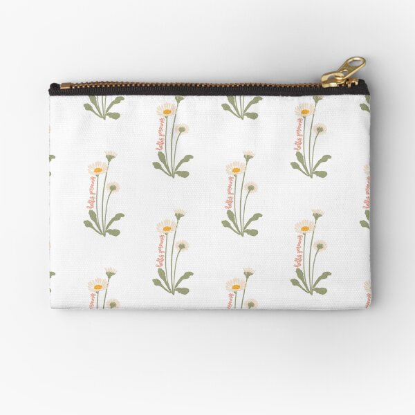 Item preview, Daisy Flower Illustration With Latin Name Bellis Perennis designed and sold by MissCassieBee.
