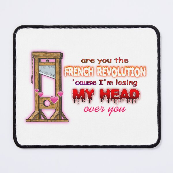 Item preview, I'm Losing My Head Over You French Revolution Valentine designed and sold by snazzyseagull.