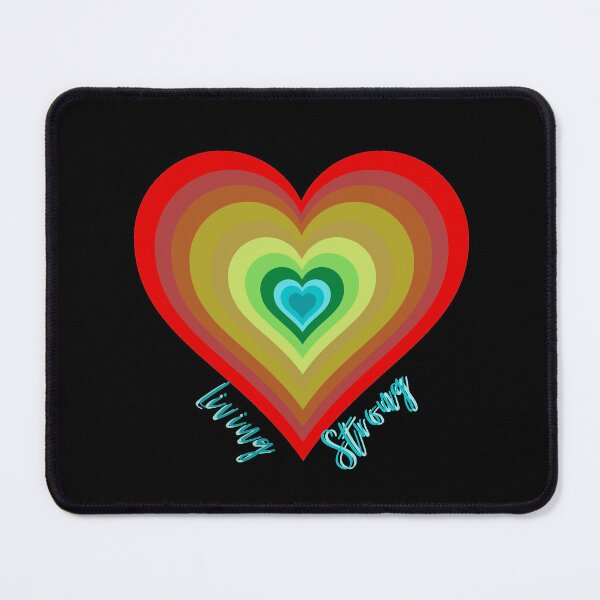 Item preview, Living Strong Simple Motivational Daily Life Quote designed and sold by jkernz.