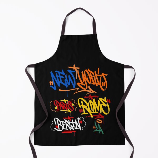 Item preview, Famous Cities Handwritten Urban Graffiti designed and sold by mkzmerch.