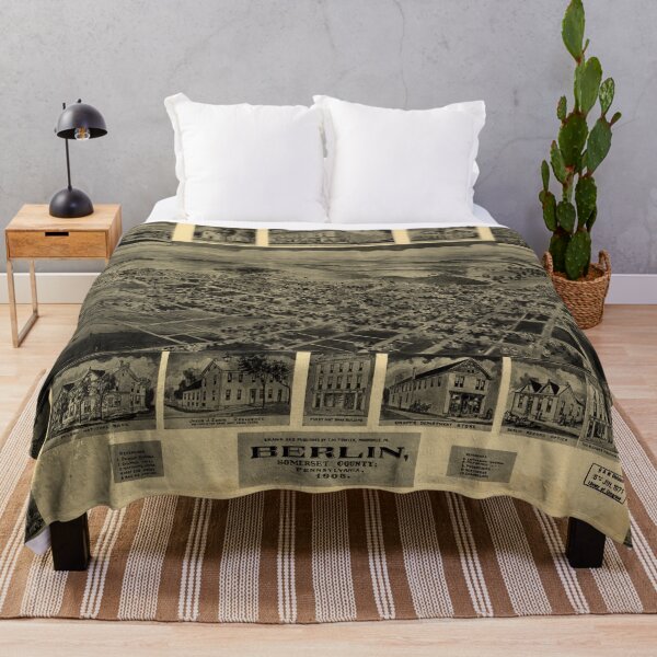 Item preview, Berlin, Pennsylvania (1905) designed and sold by allhistory.