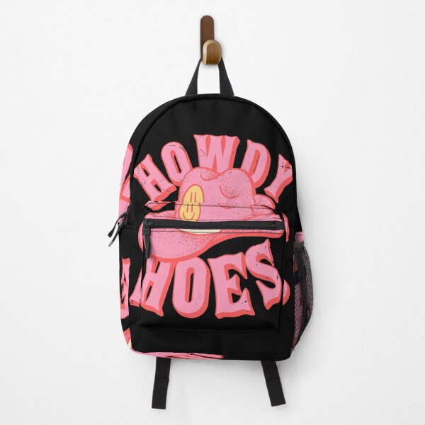 Item preview, Howdy Hoes | Pink Cowboy Cowgirl Rodeo Hat Preppy Aesthetic | MEME HOWDY Y'ALL | Black Background designed and sold by PEARROT.