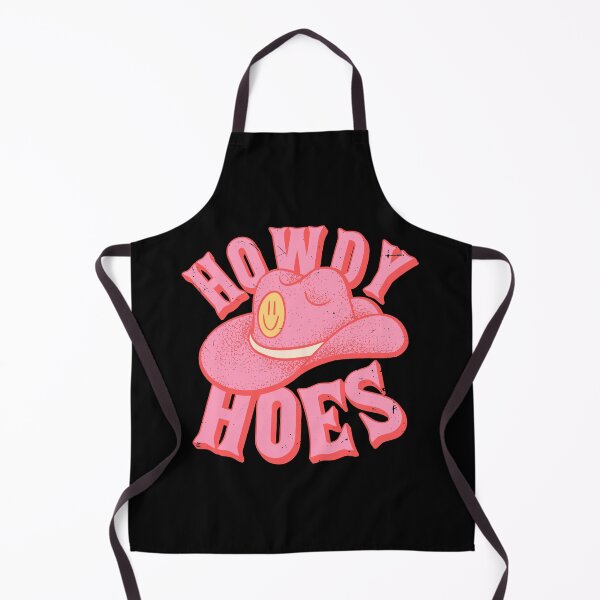 Item preview, Howdy Hoes | Pink Cowboy Cowgirl Rodeo Hat Preppy Aesthetic | MEME HOWDY Y'ALL | Black Background designed and sold by PEARROT.