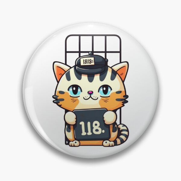 Item preview, Cat Prisoner - Al-CAT-Raz designed and sold by Mooostickers.
