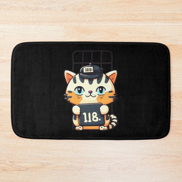 Item preview, Cat Prisoner - Al-CAT-Raz designed and sold by Mooostickers.