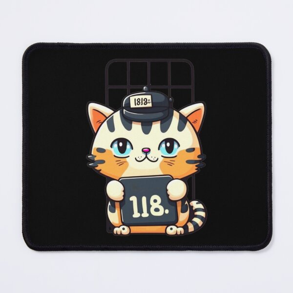Item preview, Cat Prisoner - Al-CAT-Raz designed and sold by Mooostickers.