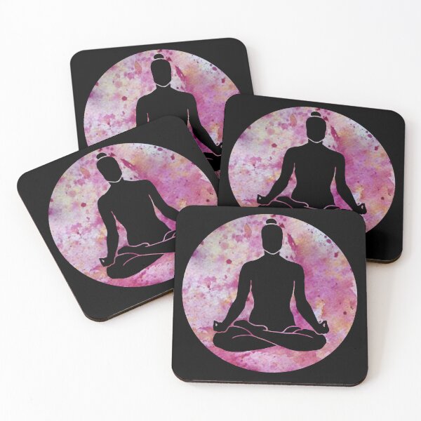 Item preview, Watercolor Meditation inner peace  designed and sold by Skadi-Designs.