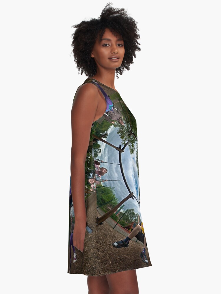 Alternate view of 6 Seater Swing - Sky In A-Line Dress