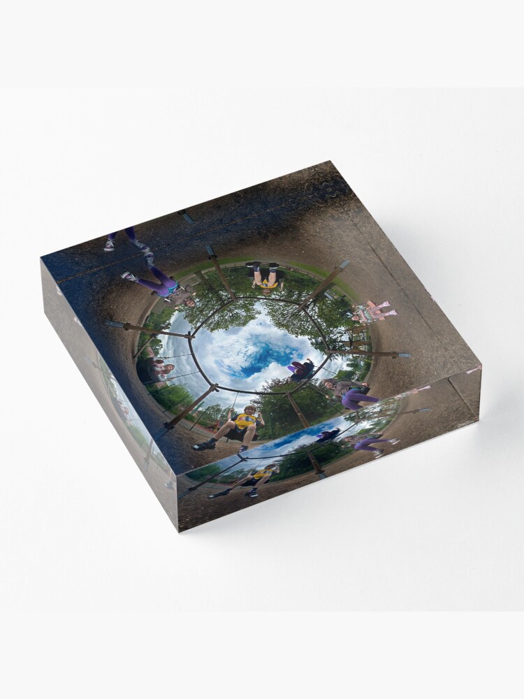 Alternate view of 6 Seater Swing - Sky In Acrylic Block