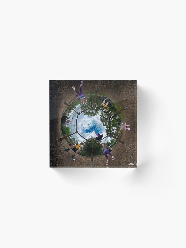 Alternate view of 6 Seater Swing - Sky In Acrylic Block