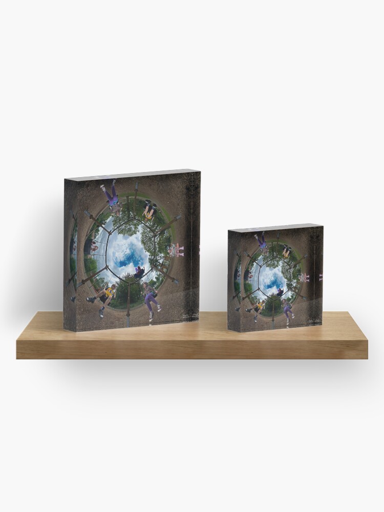 Alternate view of 6 Seater Swing - Sky In Acrylic Block