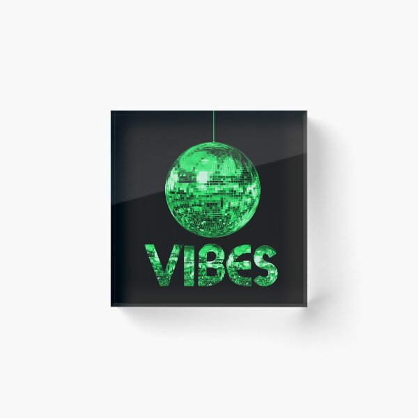 Item preview, 1970s Green Discoball Vibes designed and sold by Deborah Camp.