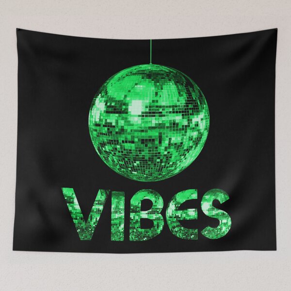 Item preview, 1970s Green Discoball Vibes designed and sold by Deborah Camp.