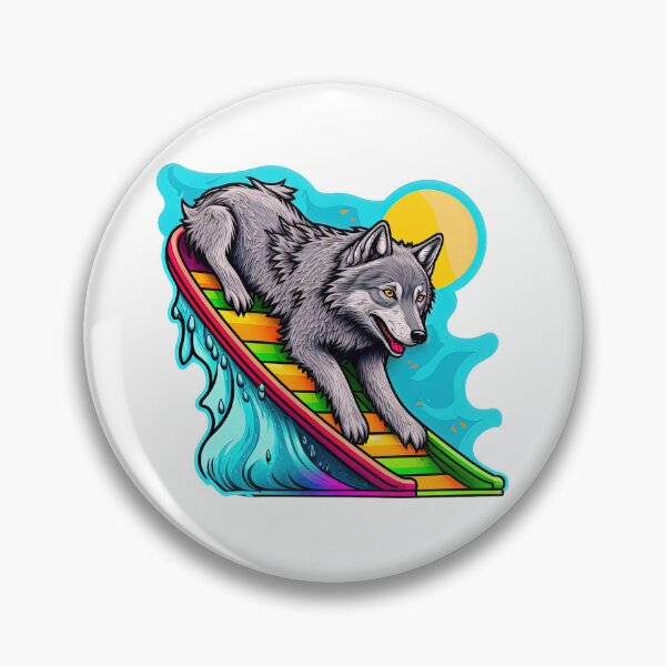 Item preview, Great Grey Wolf Lodge Water Slide designed and sold by snufflin-stan.