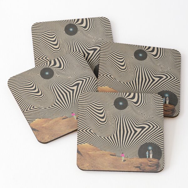Desert Lights Coasters (Set of 4)