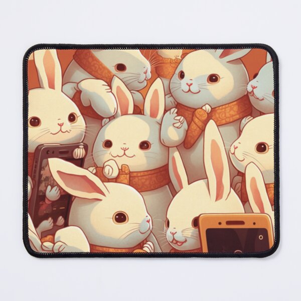 Item preview, Chinese New Year: t-shirts with happy rabbit designs designed and sold by BeerBot.