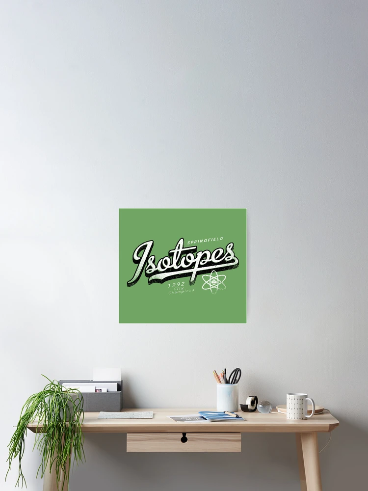 Thumbnail 2 of 3, Poster, Springfield Isotopes designed and sold by Captain RibMan.