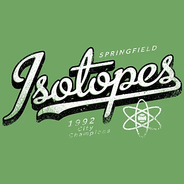 Artwork thumbnail, Springfield Isotopes by Captain RibMan