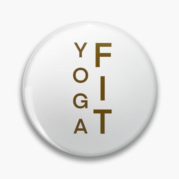 Item preview, Yoga Fit slogan designed and sold by LilyandLime.